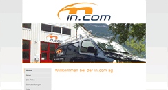 Desktop Screenshot of in-com.ch