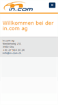 Mobile Screenshot of in-com.ch